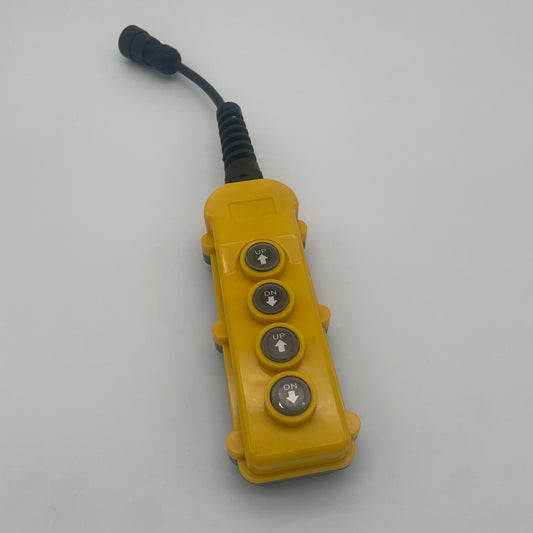 KTI 4 Button Remote Pendant with 6 Pin Quick Disconnect